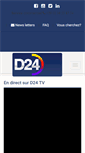 Mobile Screenshot of diaspora24tv.com